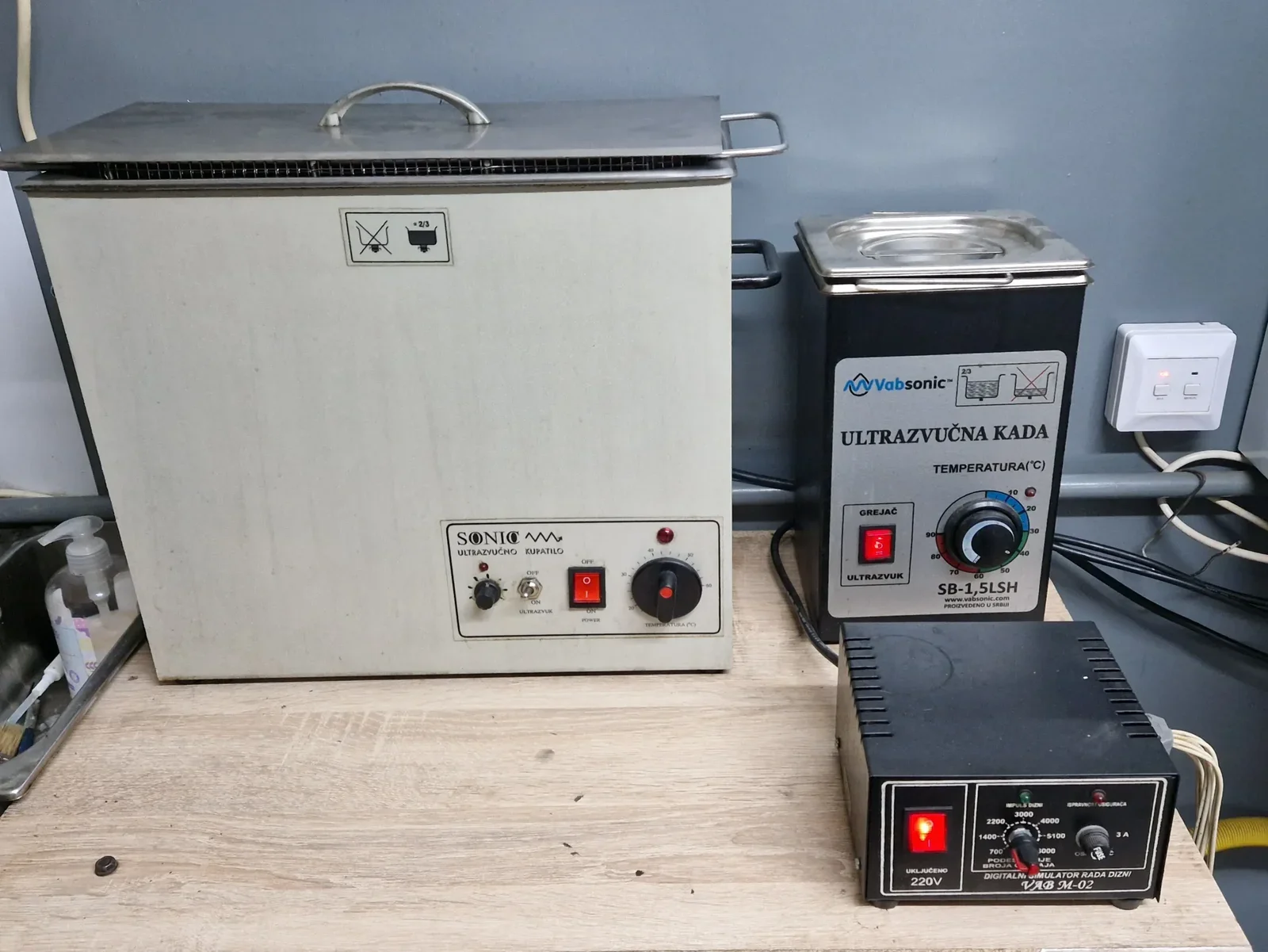 Ultrazvučno čišćenje dizni motocikla Temerin