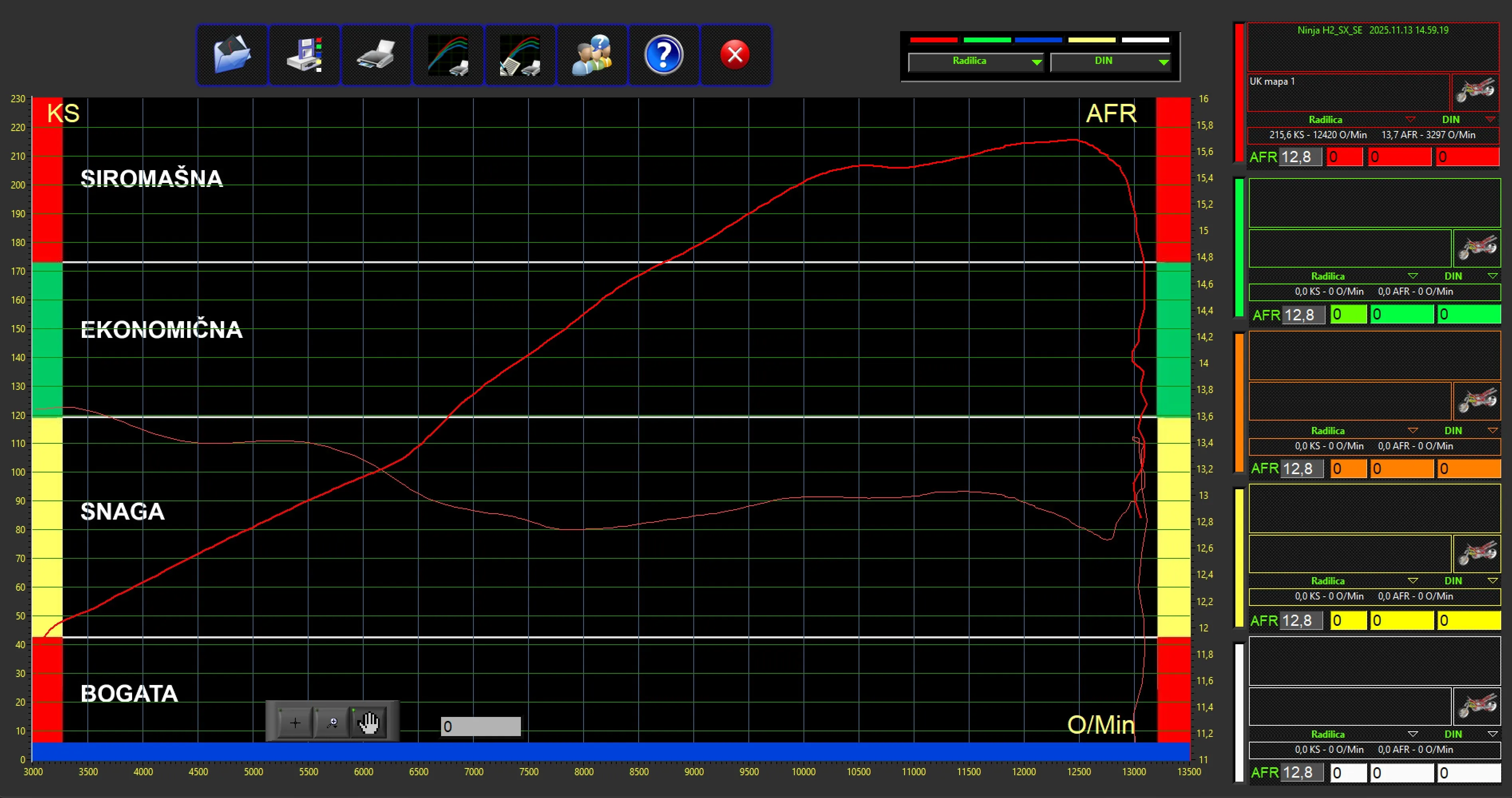 AFR Tuning Interface